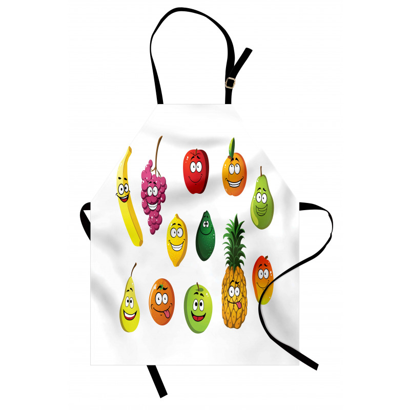 Banana Grape Pear Avocado Apron