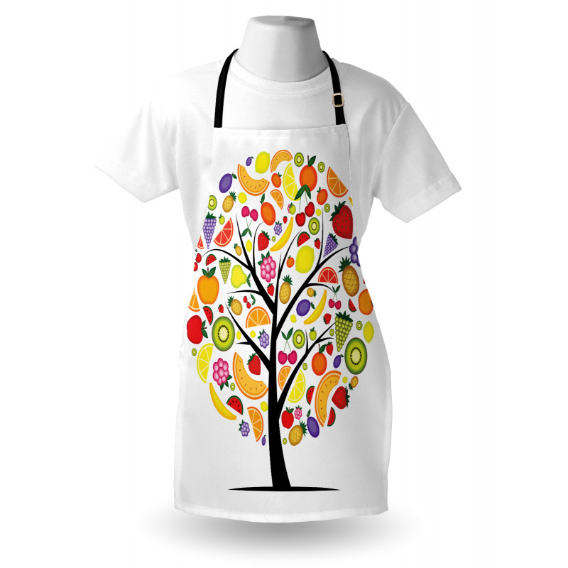 Vegetarian Tree Avocado Apron