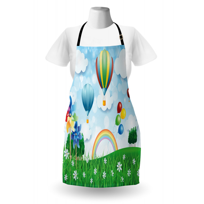 Spring Field Fantasy Apron