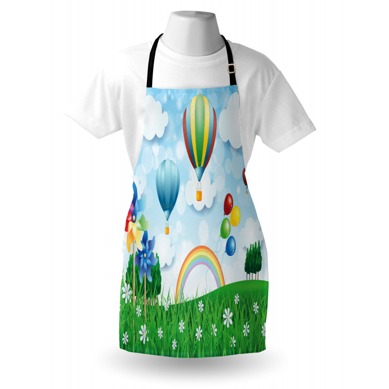 Spring Field Fantasy Apron