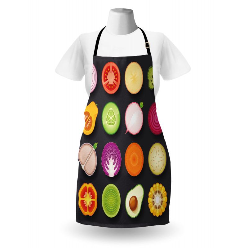 Vegan Diet Cuisine Apron