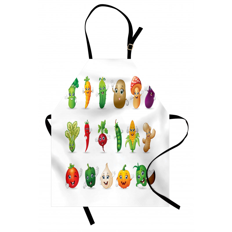 Smiley Faces Farm Apron