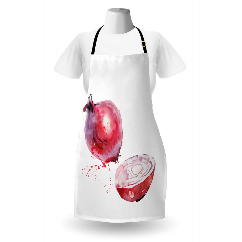 Onion Watercolors Apron