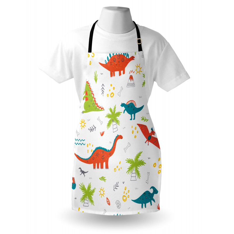 Prehistoric Wildlife Apron