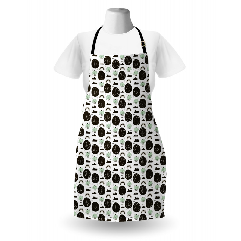 Elephants in Balloons Apron