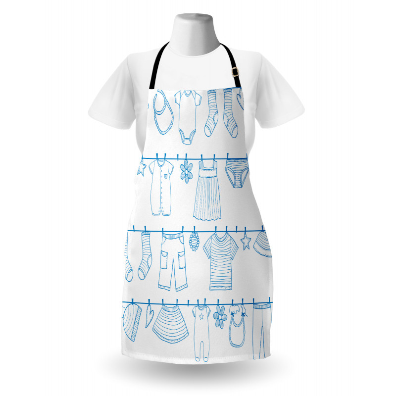 Drying Baby Clothes Apron