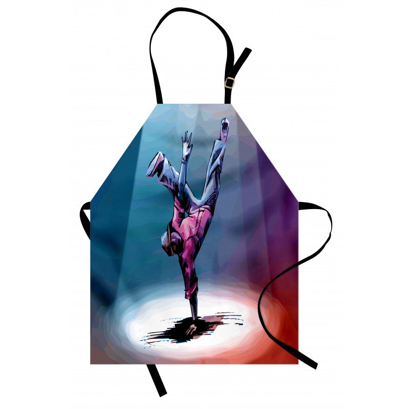 Break Dancer Sketch Apron