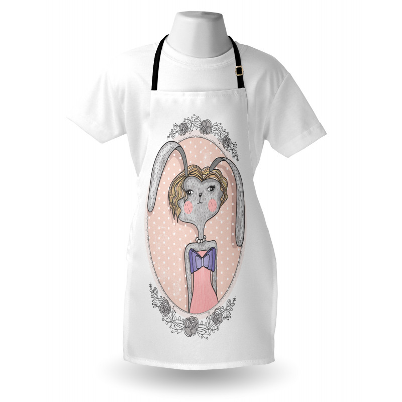 Bunny Portrait Apron