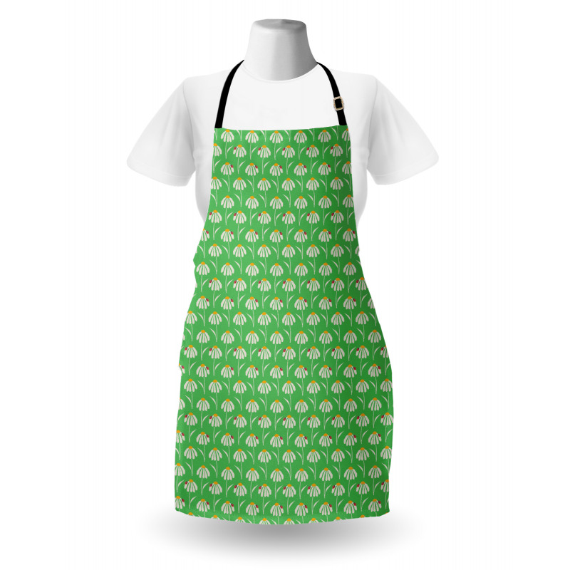 Daisies Ladybugs Apron