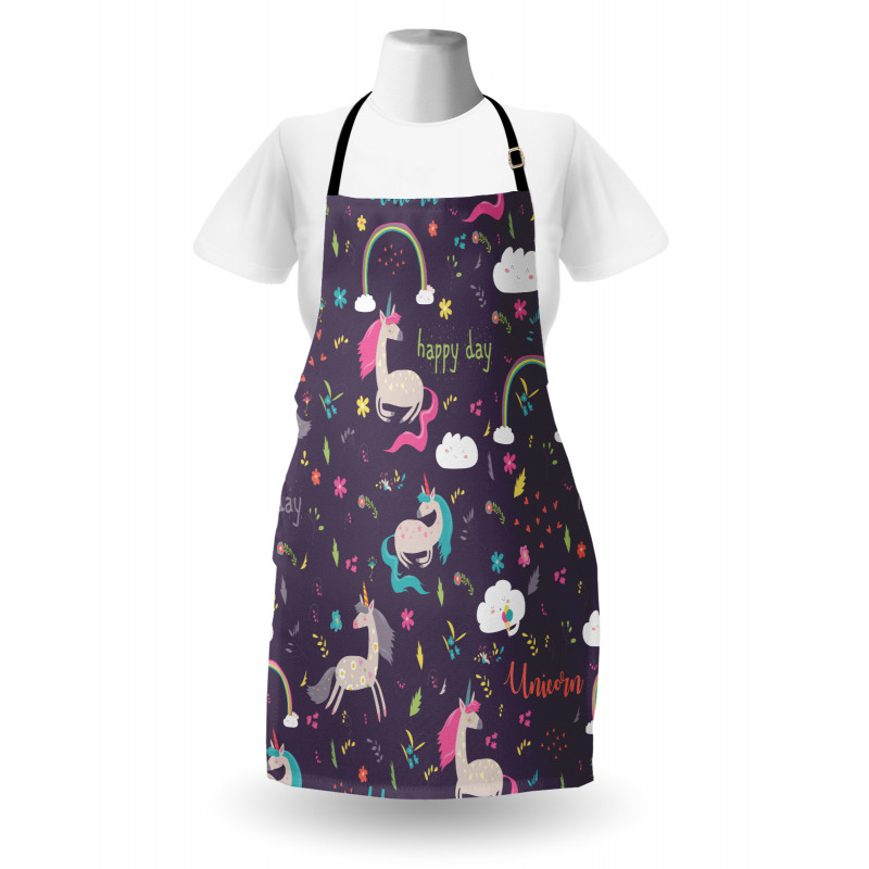 Unicorn Happy Day Apron