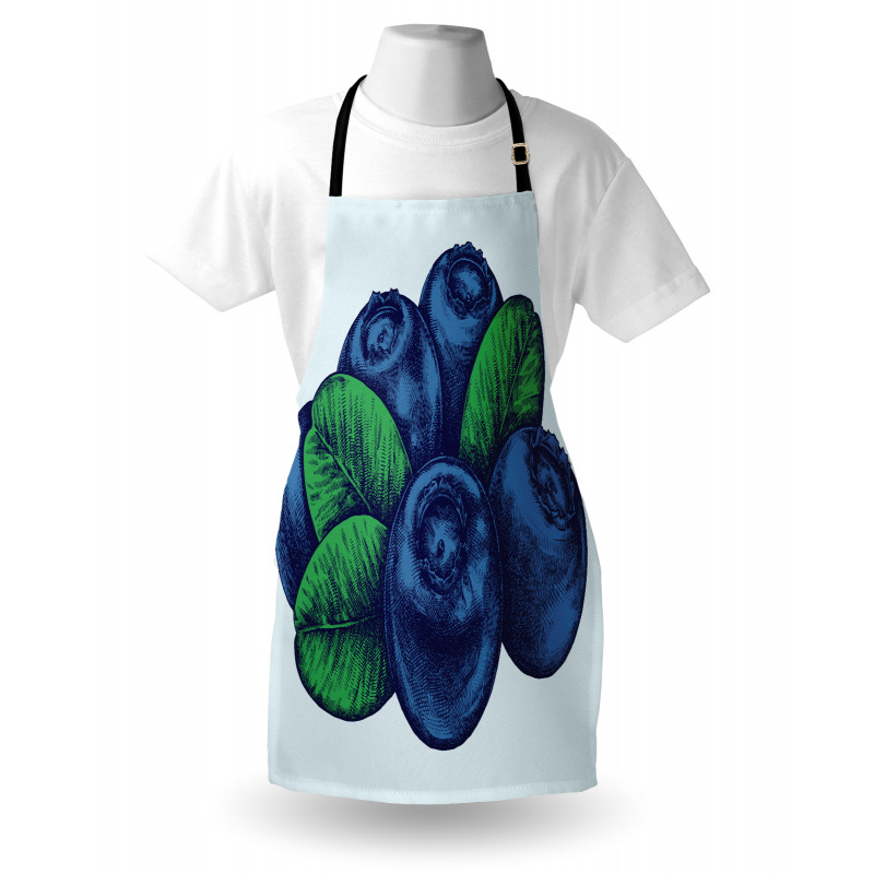 Vintage Blueberry Apron