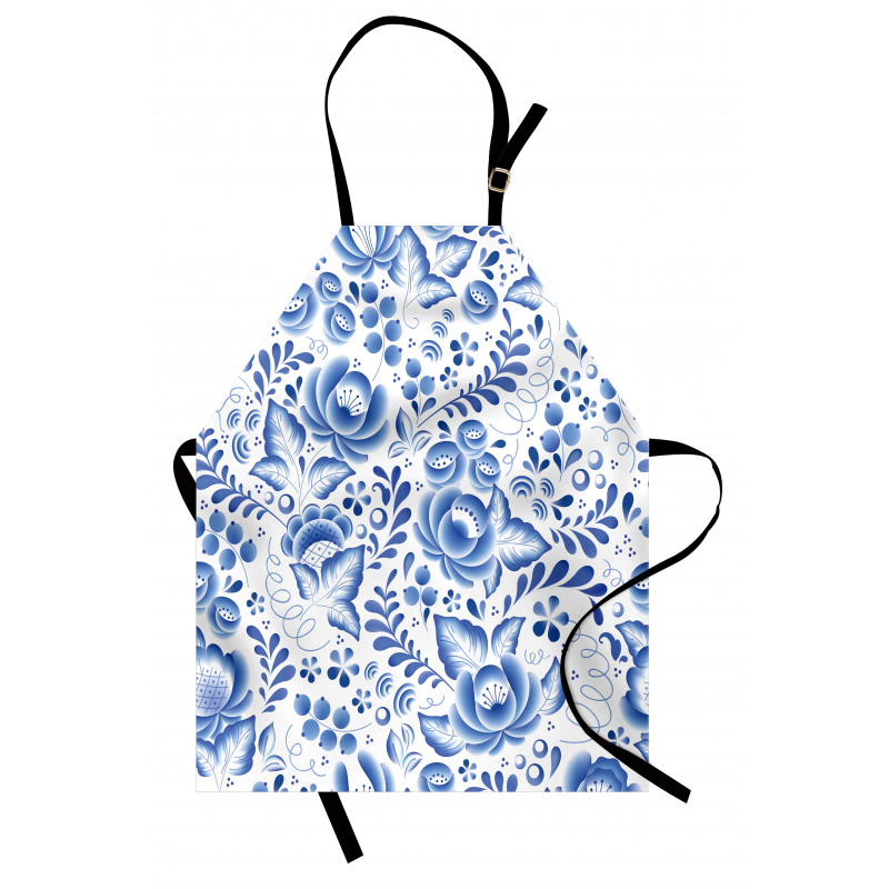 Porcelain Pattern Apron