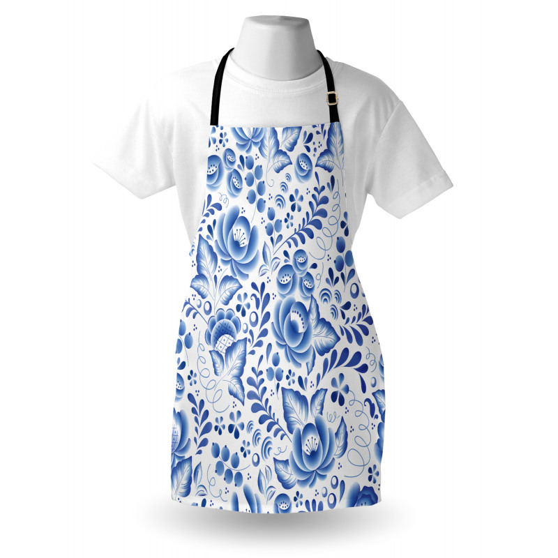 Porcelain Pattern Apron