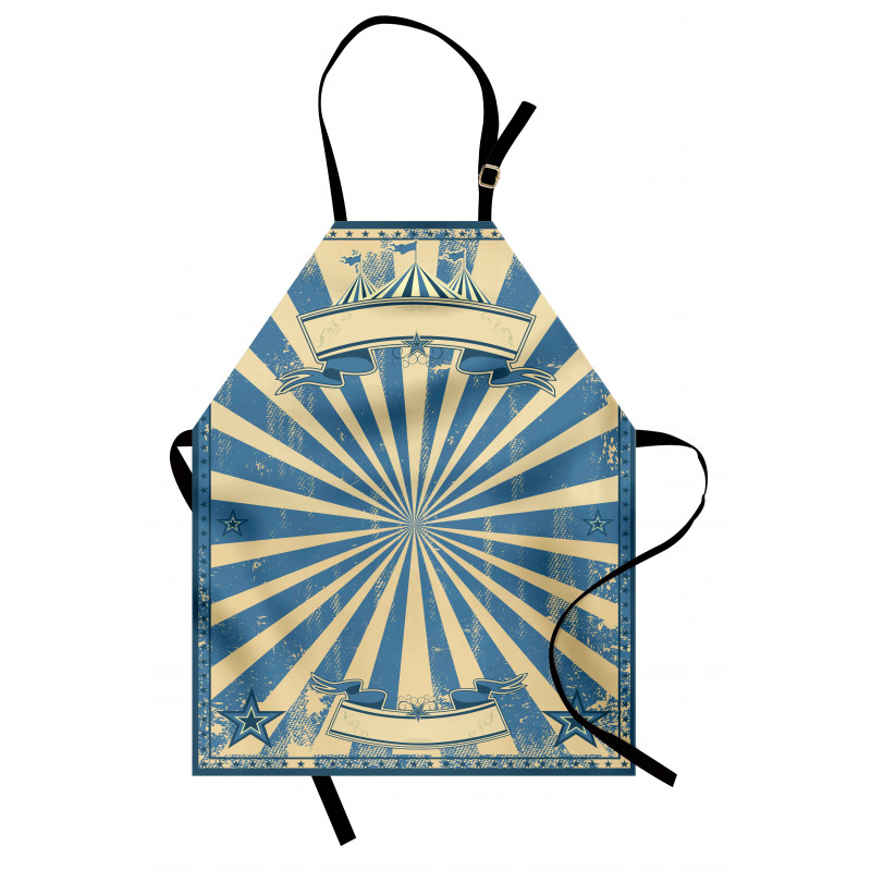 Retro Circus Tent Apron