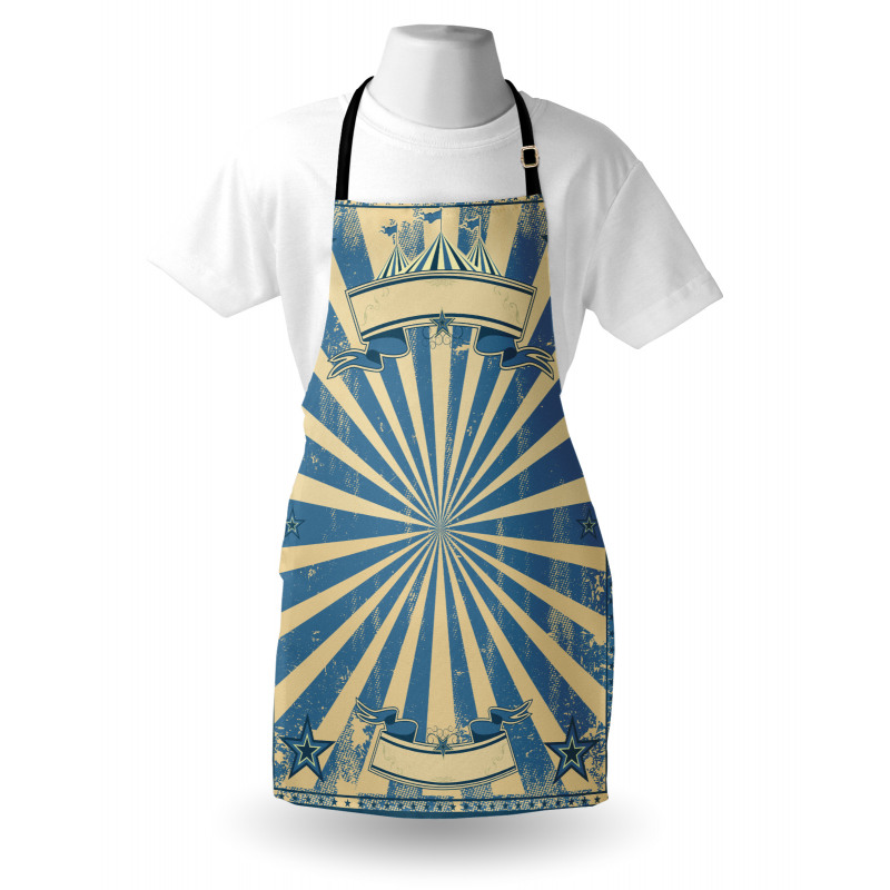 Retro Circus Tent Apron