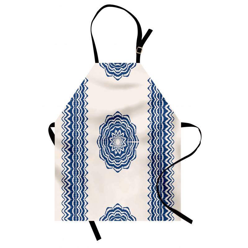 Oriental Zigzag Ethnic Apron