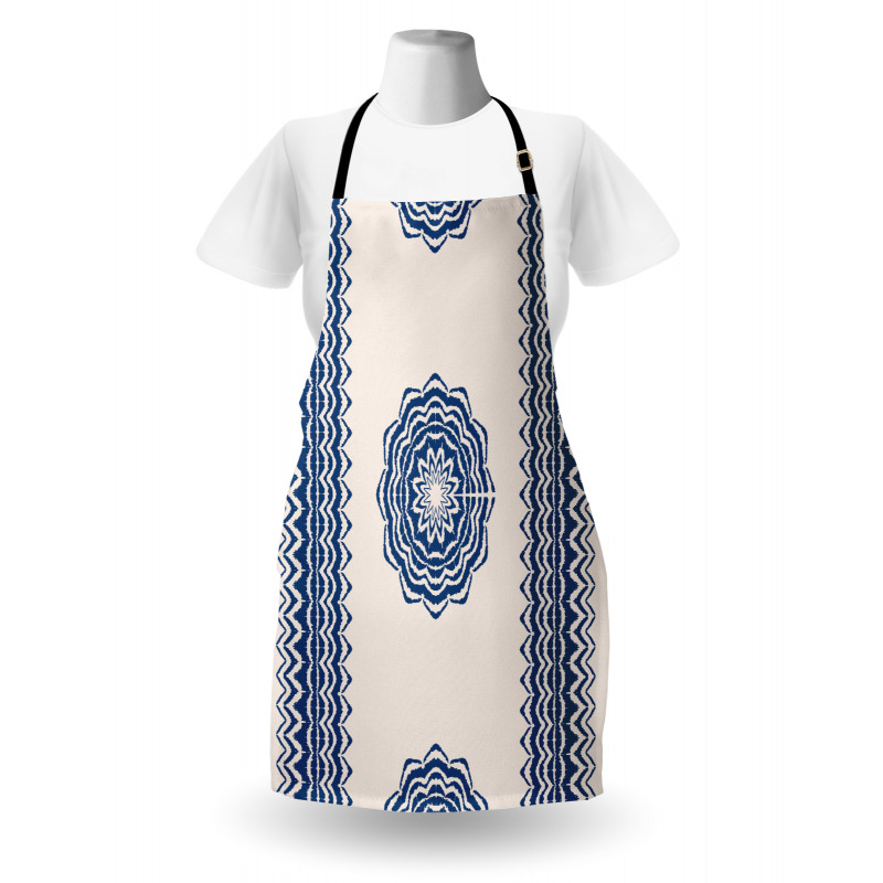 Oriental Zigzag Ethnic Apron