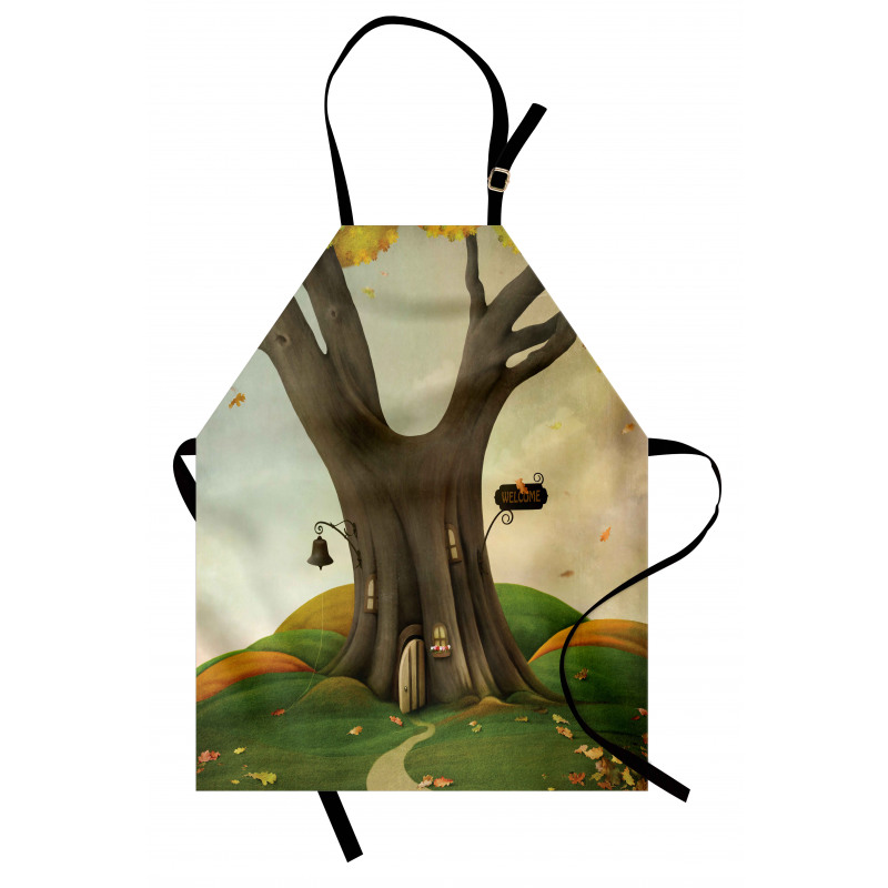 Cosy Tree Tunk Autumn Apron