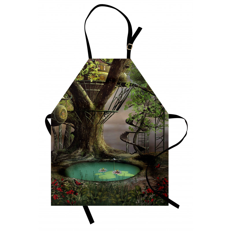 Enchanted Tree Fort Pond Apron