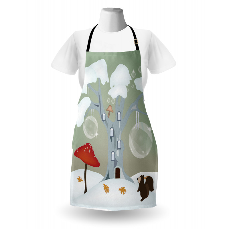 Amanita Muscaria Mushroom Apron