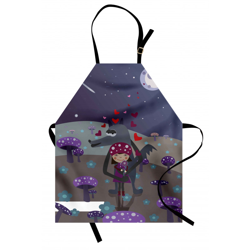 Red Riding Hood and Wolf Apron