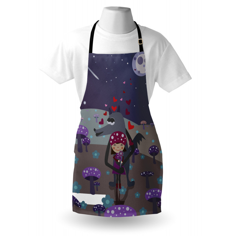 Red Riding Hood and Wolf Apron