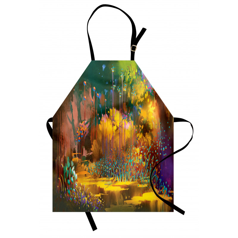 Hypnotic Jungle Plants Apron