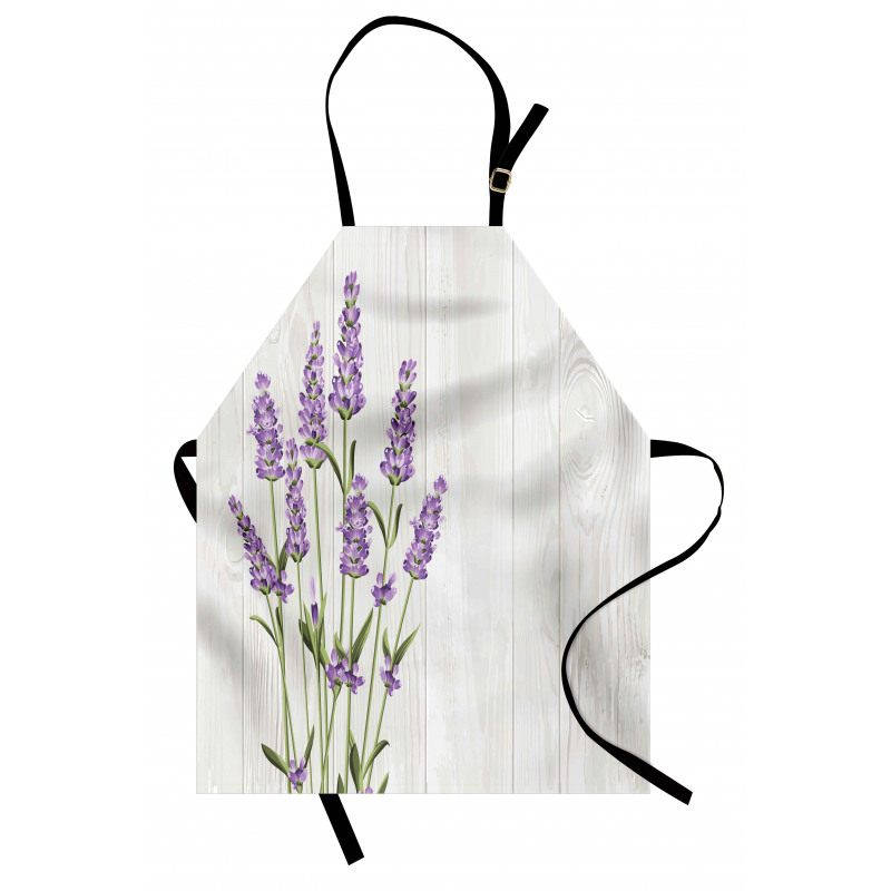 Herbal Bouquet on Wood Apron