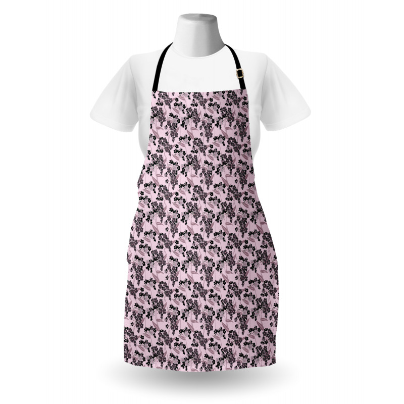 Abstract Forget Me Not Apron