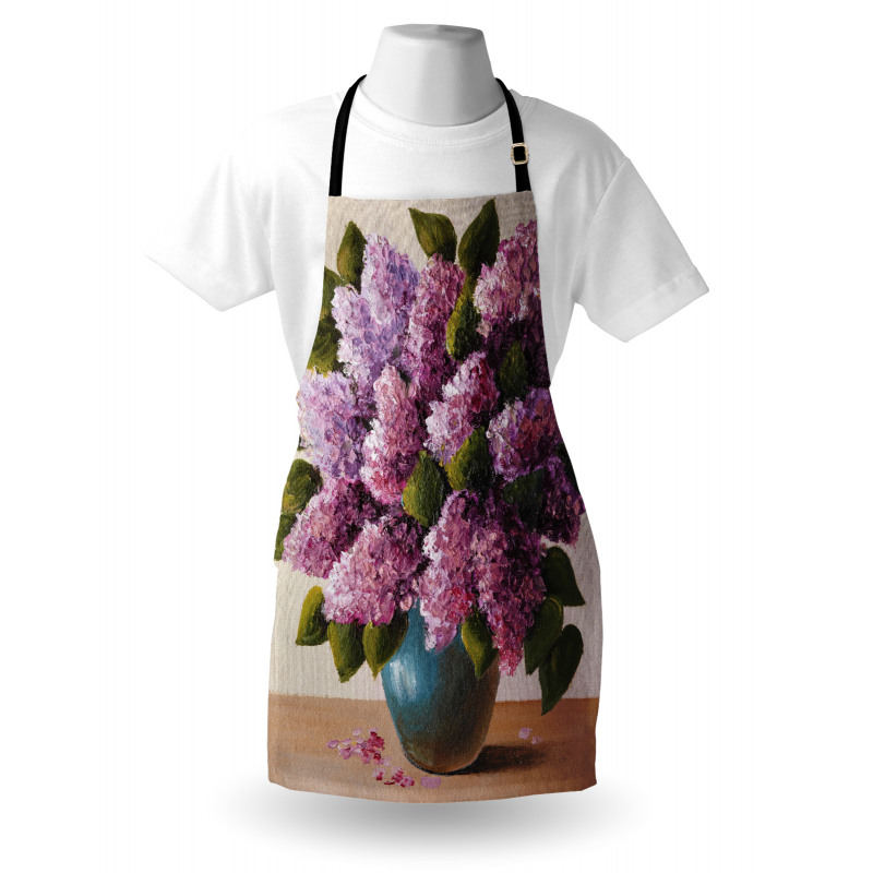 Lilac Bouquet Artwork Apron