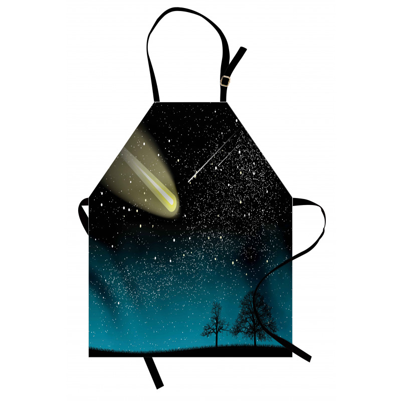 Shooting Stars at Night Apron