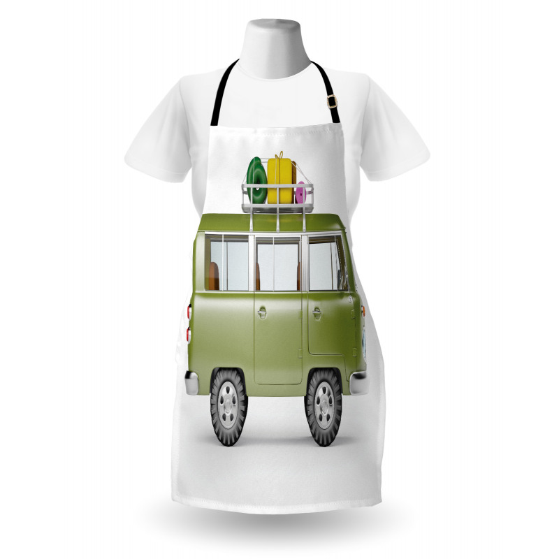 Retro Safari Van Africa Apron