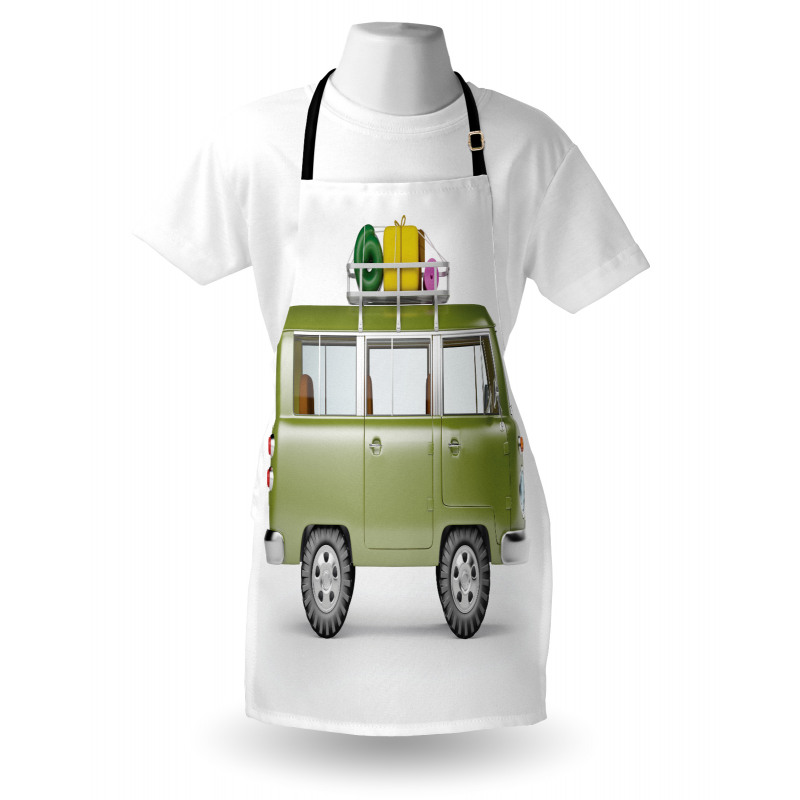 Retro Safari Van Africa Apron