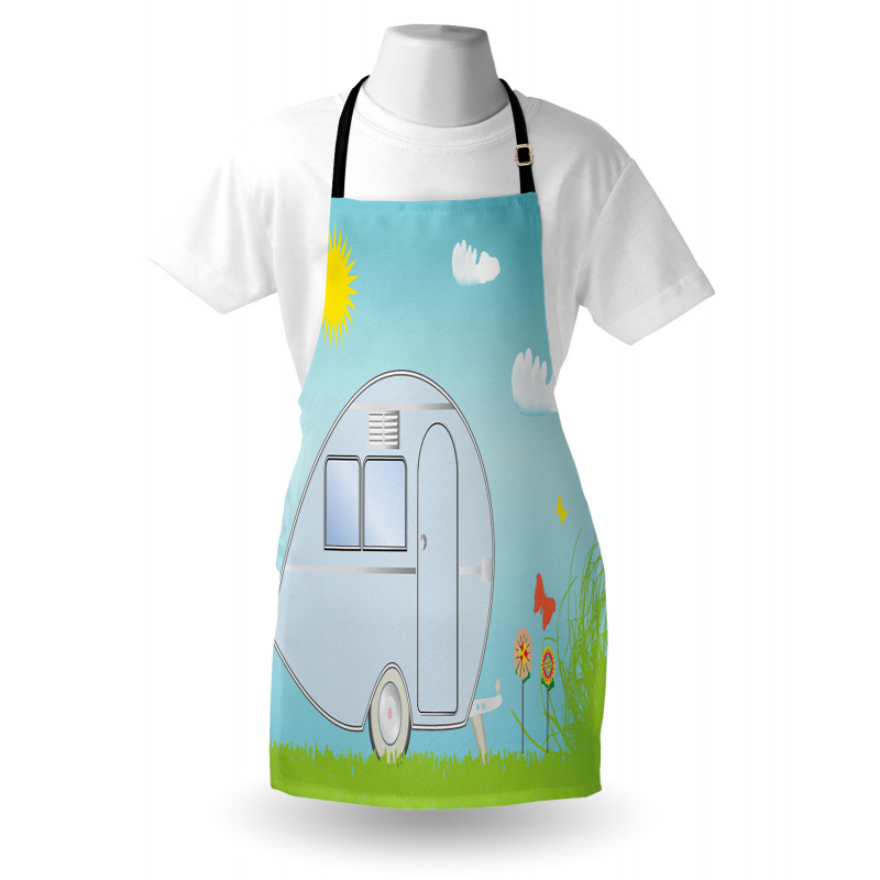 Summer Vacation Theme Apron