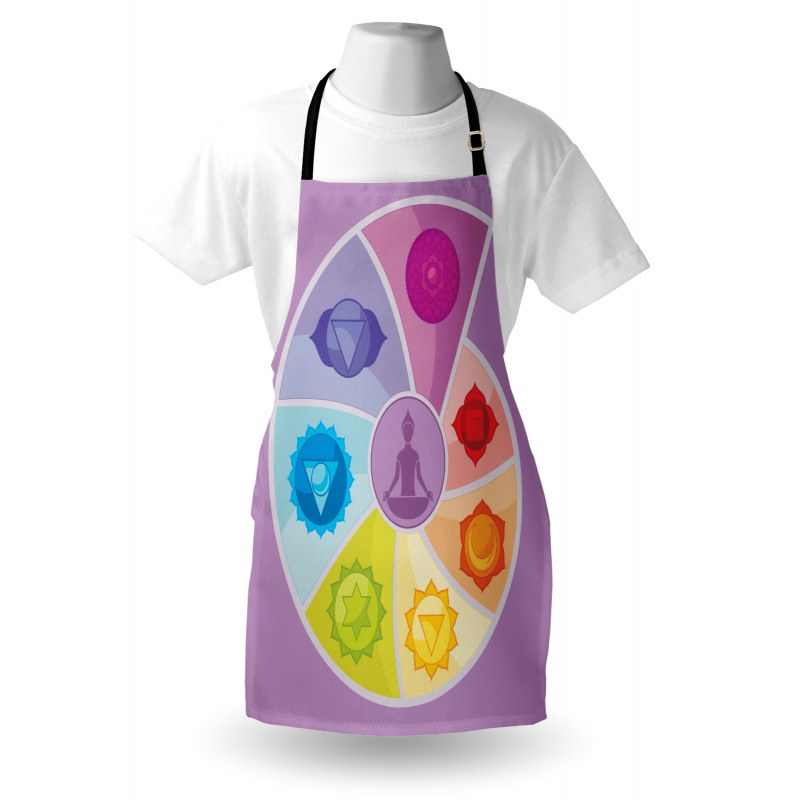 Partitioned Snail Shell Apron