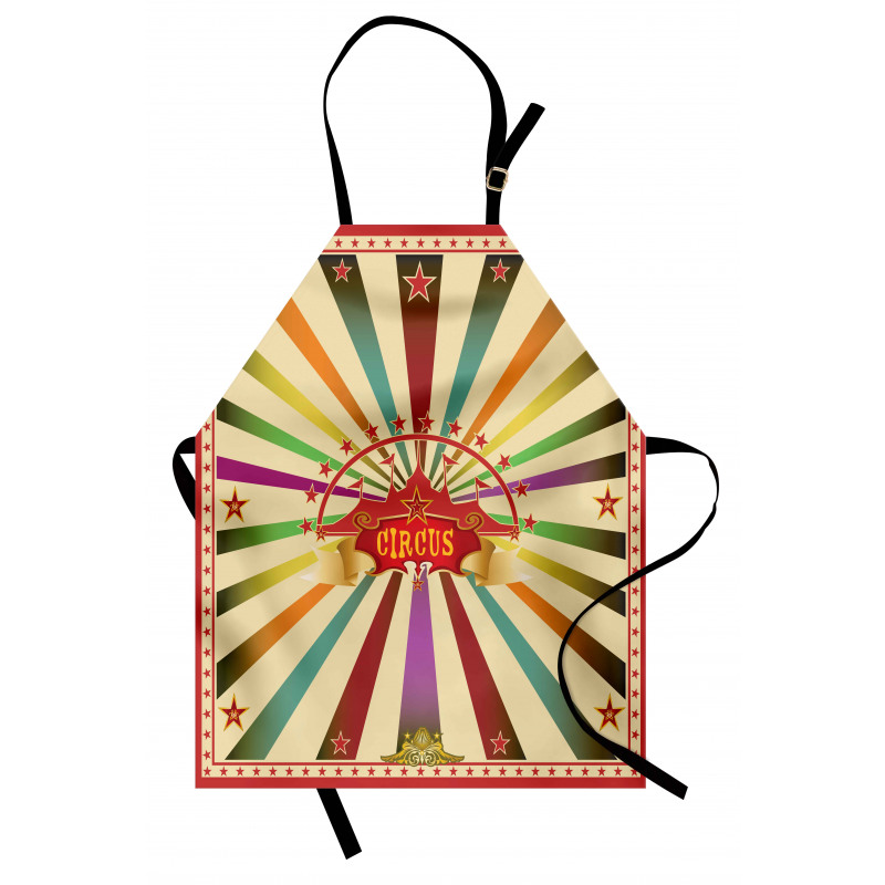 Invitation Vintage Tent Apron