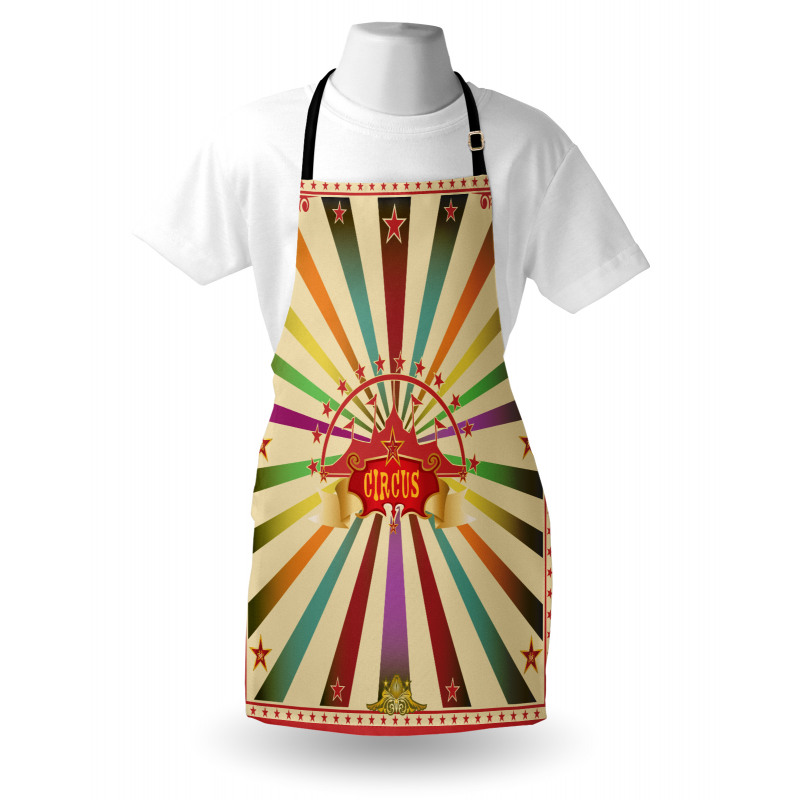 Invitation Vintage Tent Apron