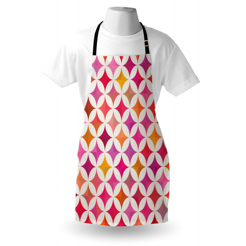 Semi Circles and Stars Apron