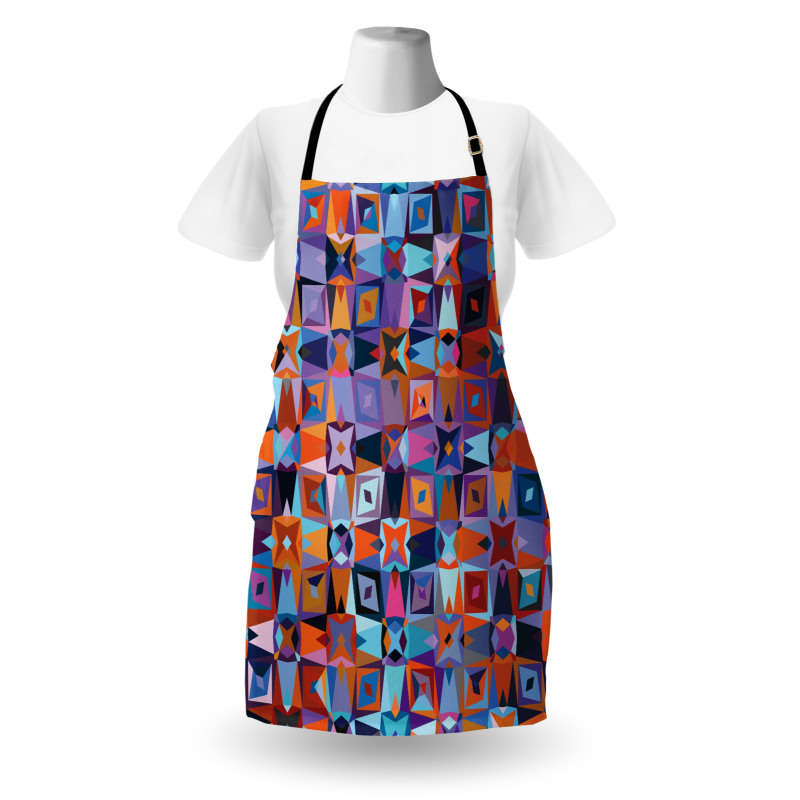 Geometric Tile Apron