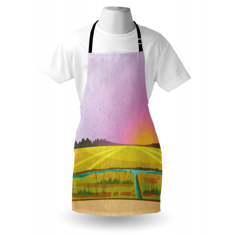 Sunset Country River Apron