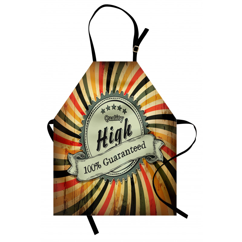 Grunge Lines Apron