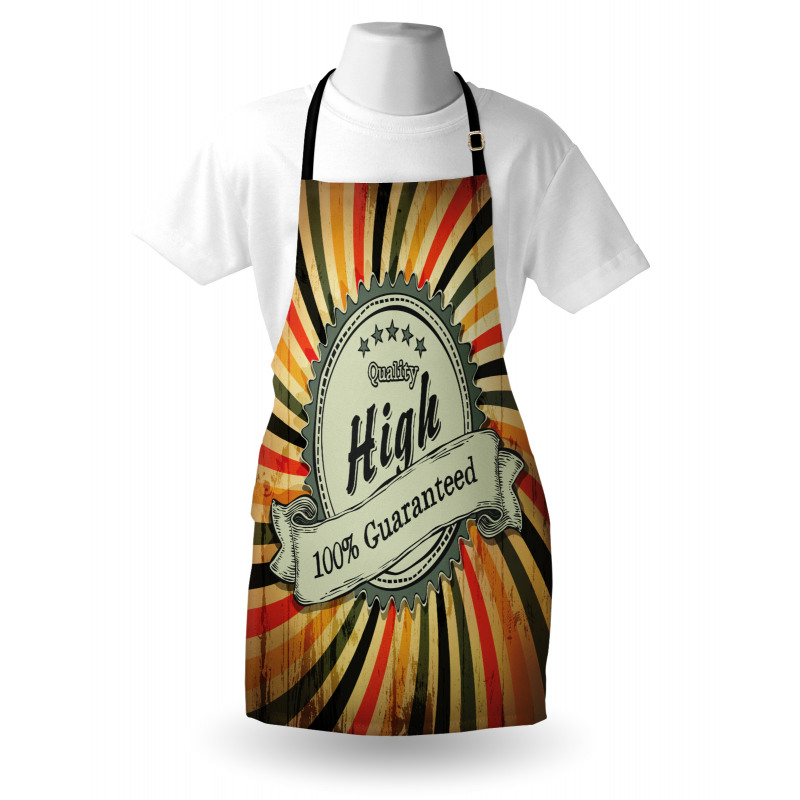 Grunge Lines Apron