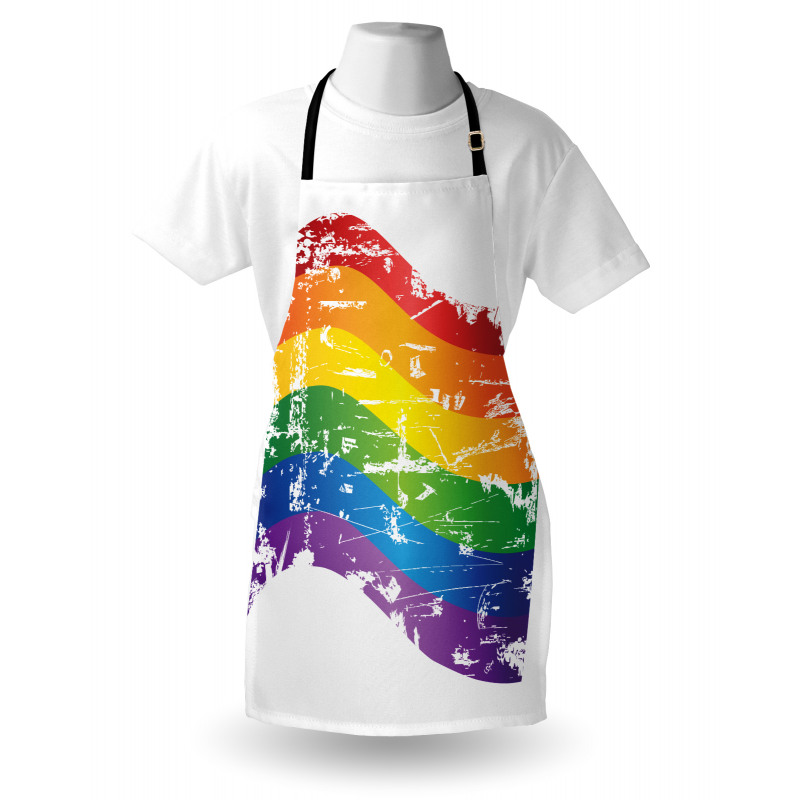 Gay Pride Flag Apron