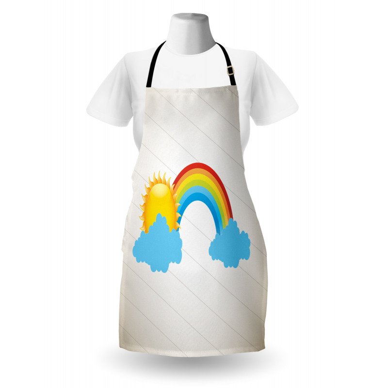 Sun over Clouds Apron