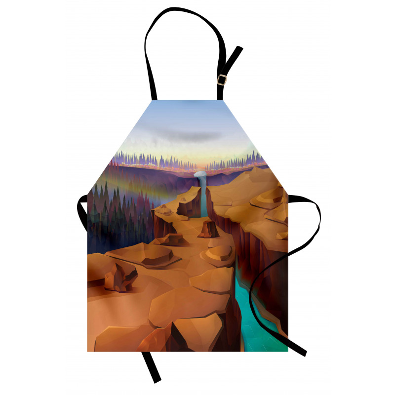 Cartoon Canyon Apron