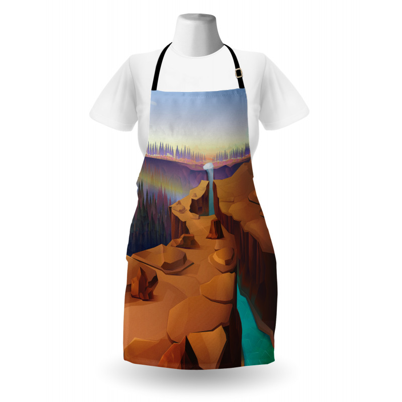 Cartoon Canyon Apron