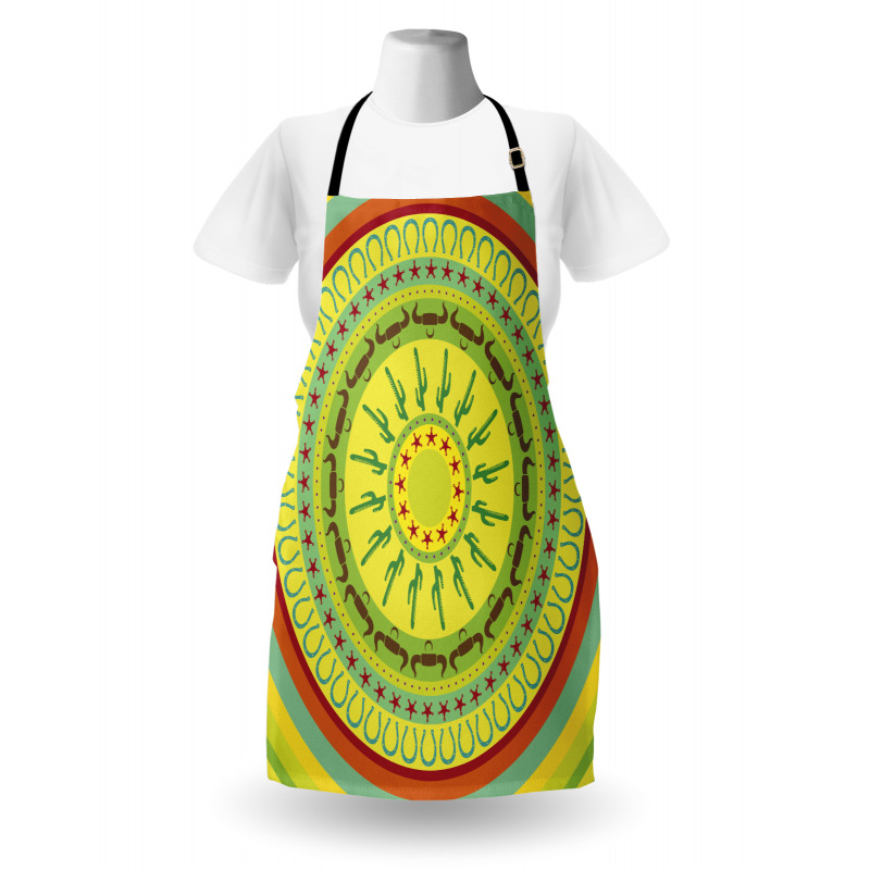 Wild West Mandala Apron