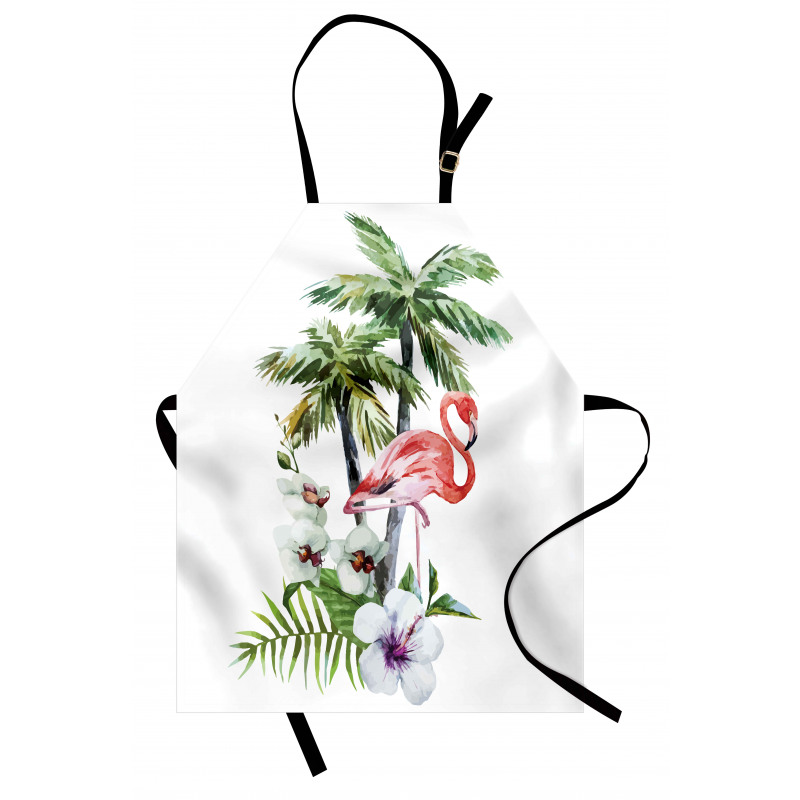 Watercolor Art Trees Apron