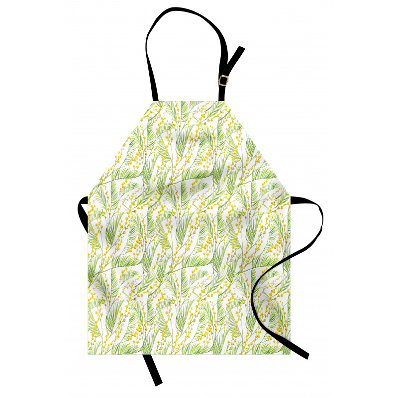 Watercolor Mimosa Apron