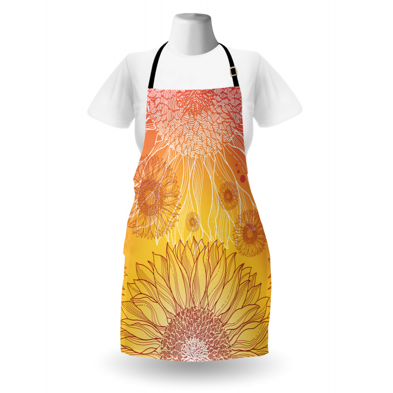 Sunflower Plants Apron